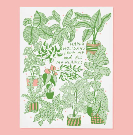 Plant Holiday Card