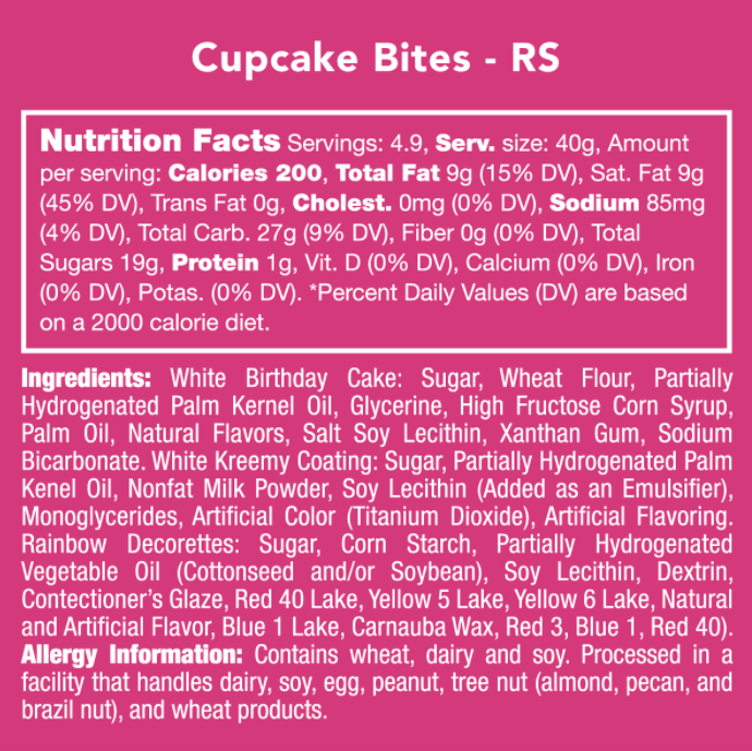 Cupcake Bites