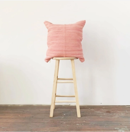 Chindi Pillow in Peony