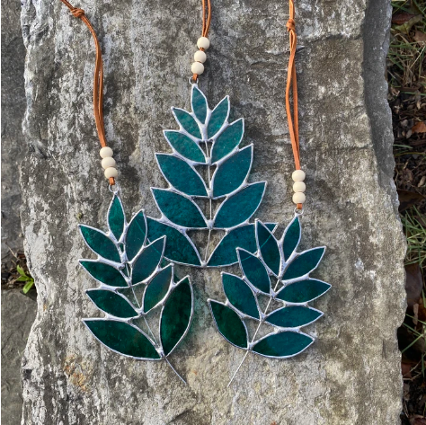 Stained Glass Fern