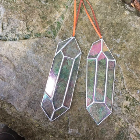 Stained Glass Crystal Sun Catcher