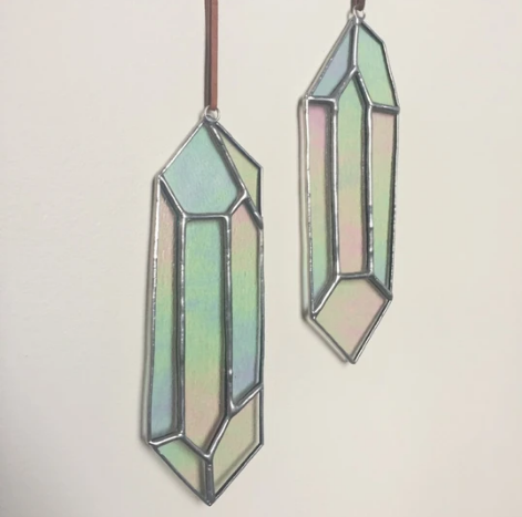 Stained Glass Crystal Sun Catcher