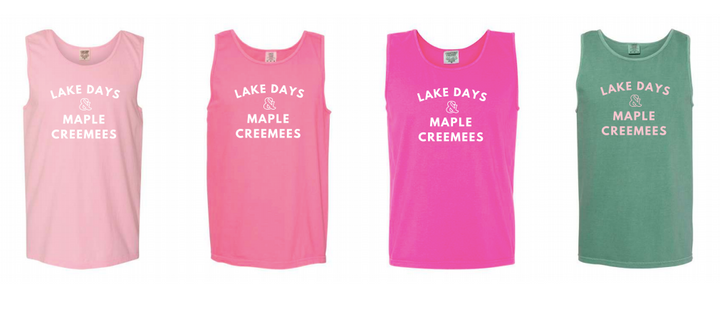 Lake Days & Maple Creemees Heavyweight Tank