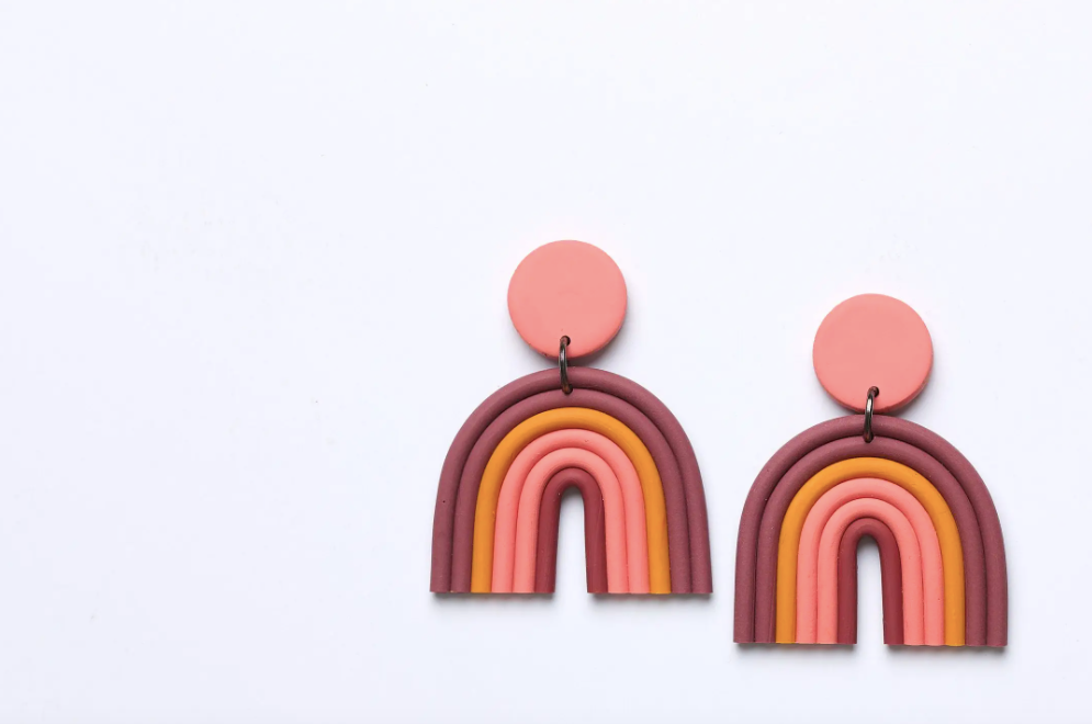 Boho Rainbow Earrings