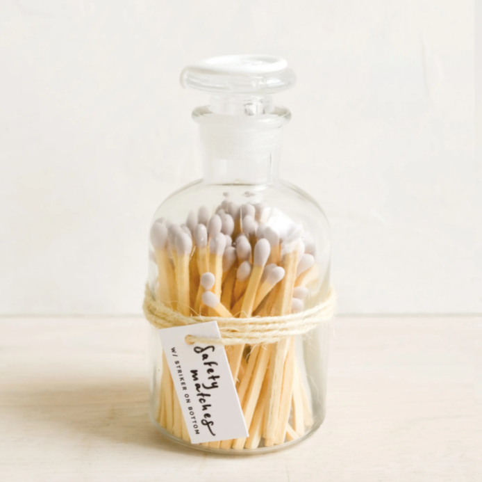 Apothecary Jar Matches w/ Wax Seal