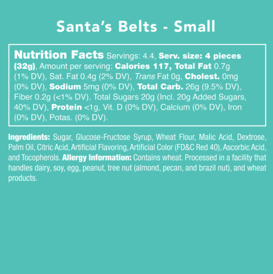 Santa's Belts - Christmas Collection