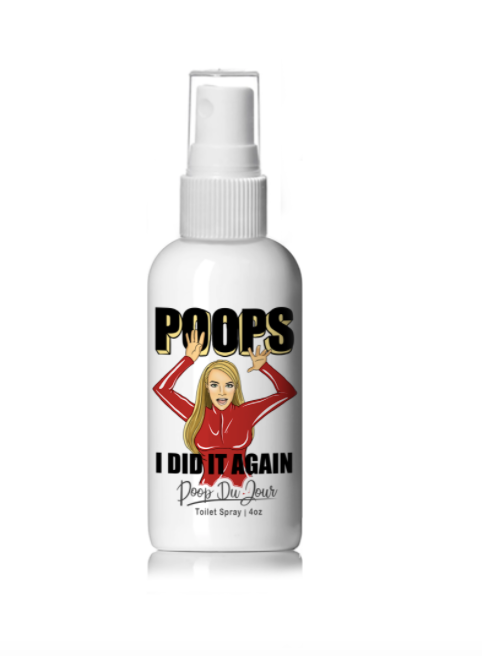 Poops I Did it Again - Britney S. Poop Du Jour Toilet Spray