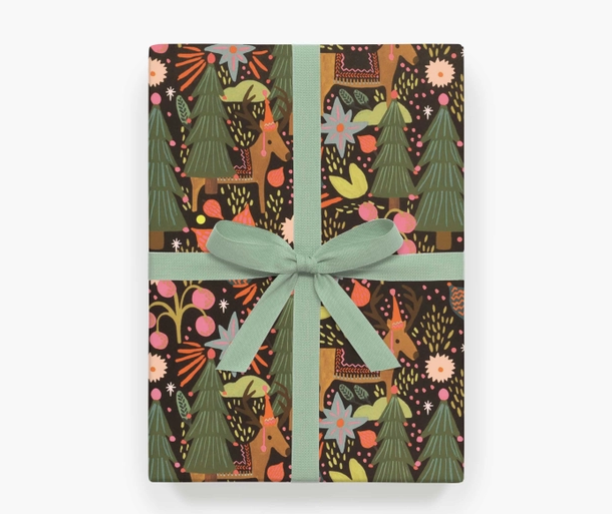 Feliz Navidad Single Wrapping Sheet