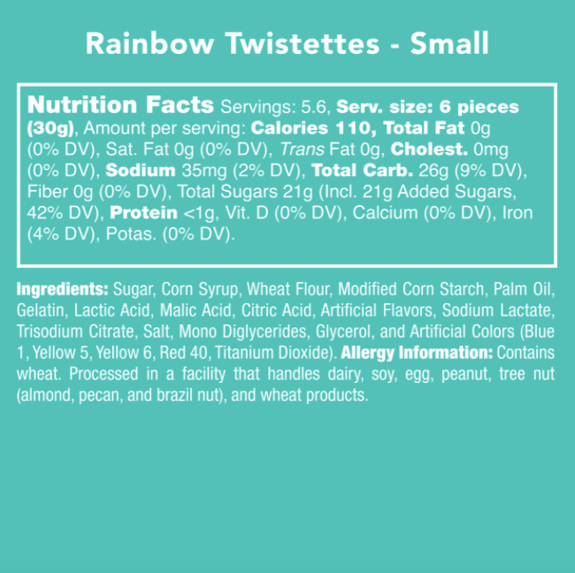 Rainbow Twistettes