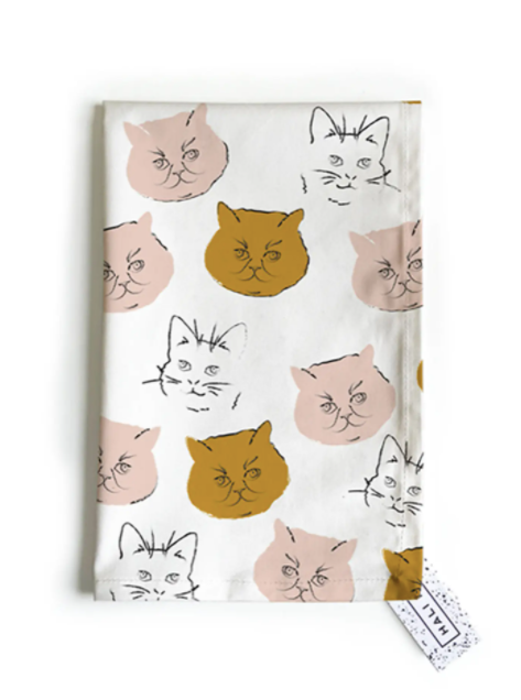Meow! Tea Towel