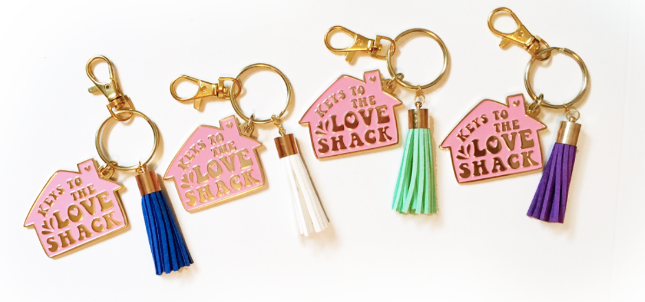 Love Shack Soft Enamel Keychain