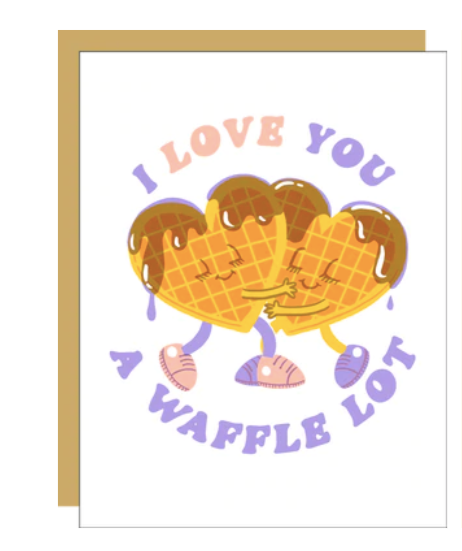 Love You a Waffle Lot Card