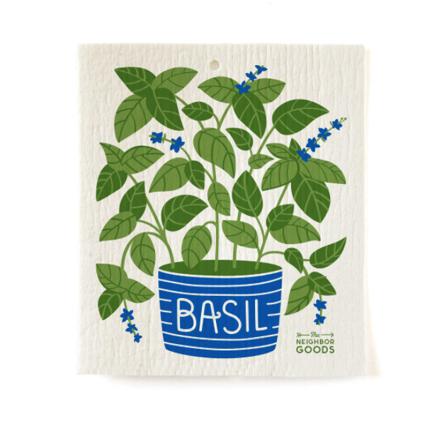 Fresh Herbs Sponge Cloth Set