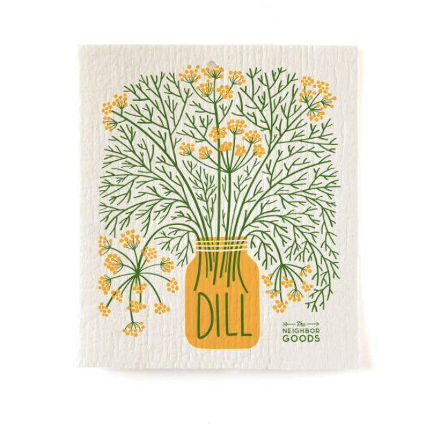 Fresh Herbs Sponge Cloth Set