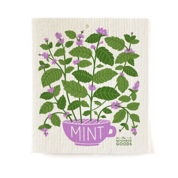 Fresh Herbs Sponge Cloth Set