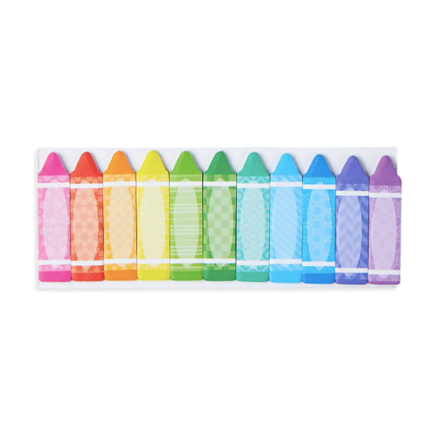 Note Pals Sticky Tabs - Rainbow Crayons