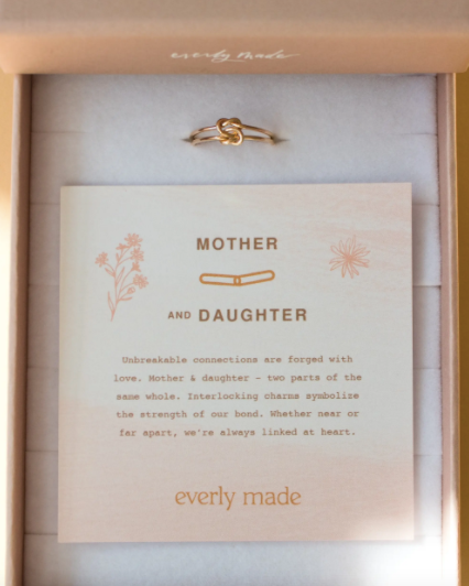 Linked Ring - Mother & Daughter, Size 5
