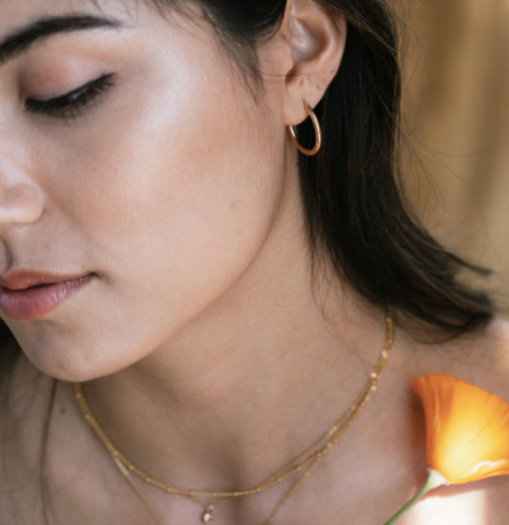 Sydney 22mm Hoop Earrings