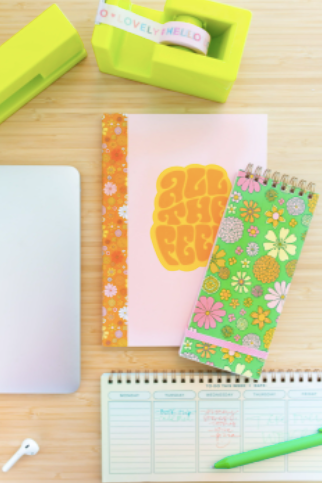 Groovy Greens Task Pad