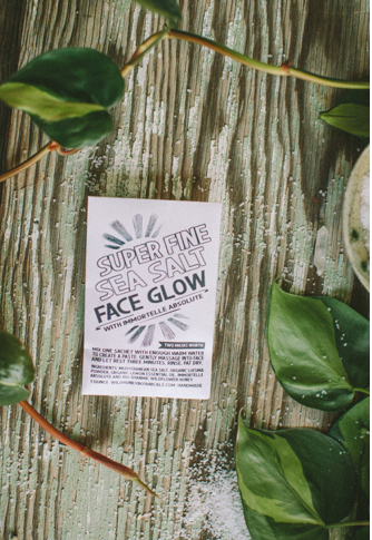 Super Fine Sea Salt Face Glow