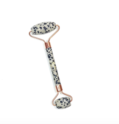 Dalmation Jasper Facial Roller