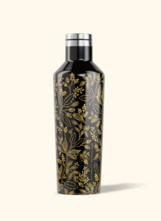 Rifle Paper Co. Canteen, Black Queen Anne's