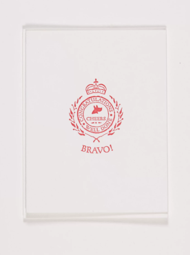 Bravo Greeting Card