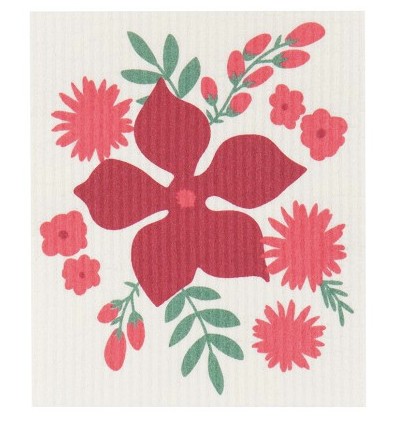 Botanical Swedish Dishcloth
