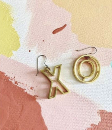 XO Dangle Earrings