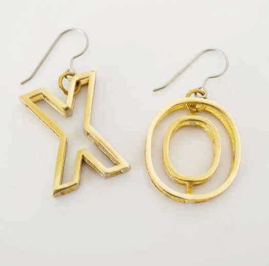 XO Dangle Earrings
