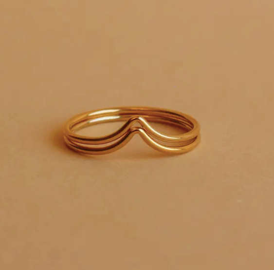 Follow Your Dreams Stacked Ring Set