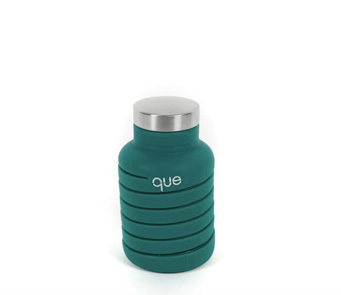 Que Collapsable Water Bottle 20oz