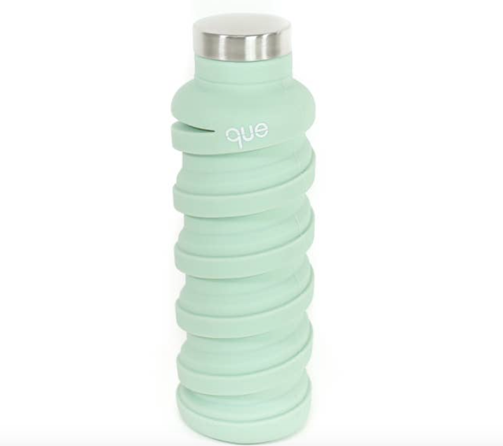 Que Collapsable Water Bottle 20oz