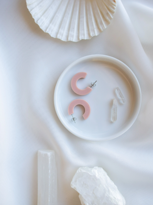 Ray Hoop Earrings