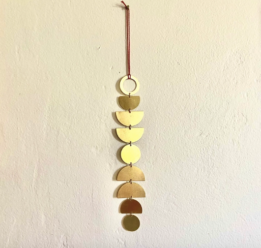 Brass Moon Wall Hanging