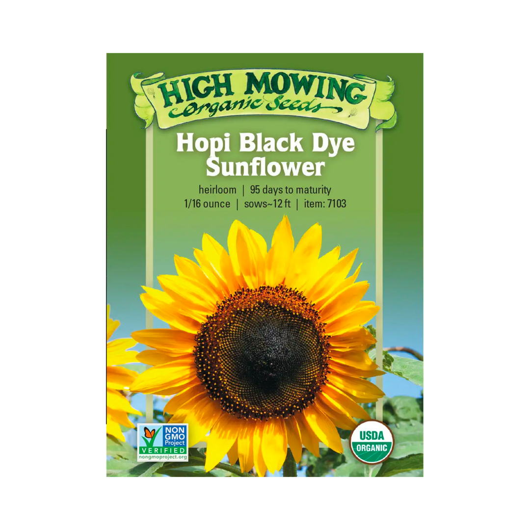 Hopi Black Dye Sunflower: 1/16 OZ