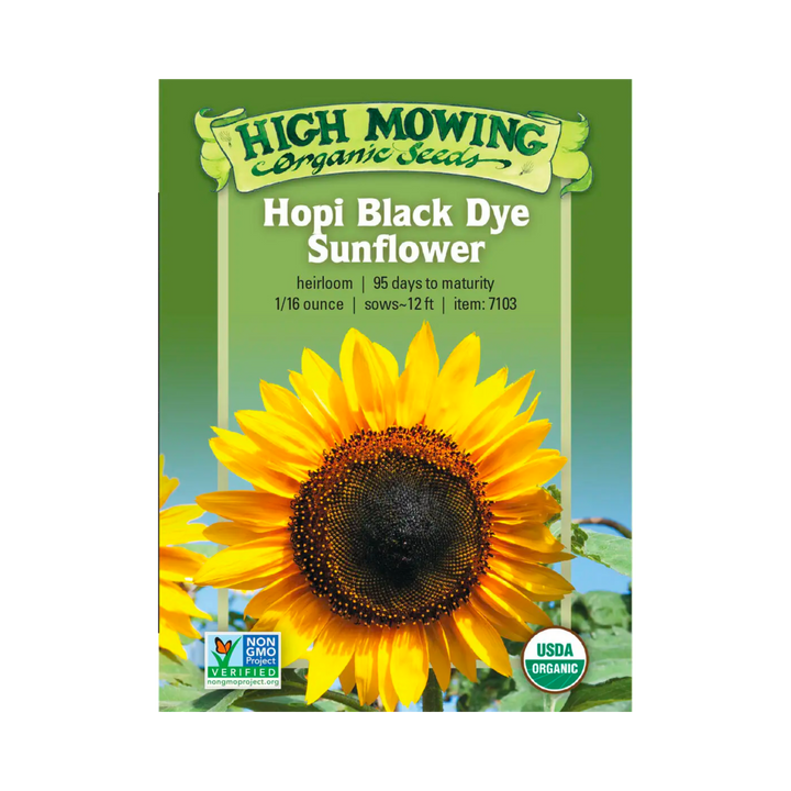 Hopi Black Dye Sunflower: 1/16 OZ