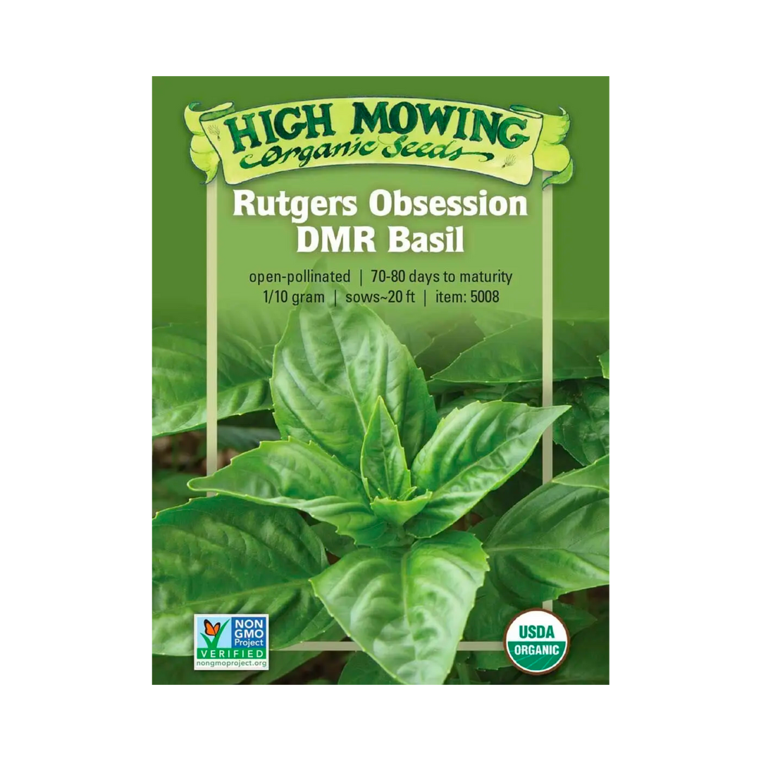 Rutgers Obsession Basil: 1/10 GRAM