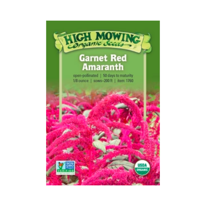 Garnet Red Amaranth Flowers: 1/8 OZ