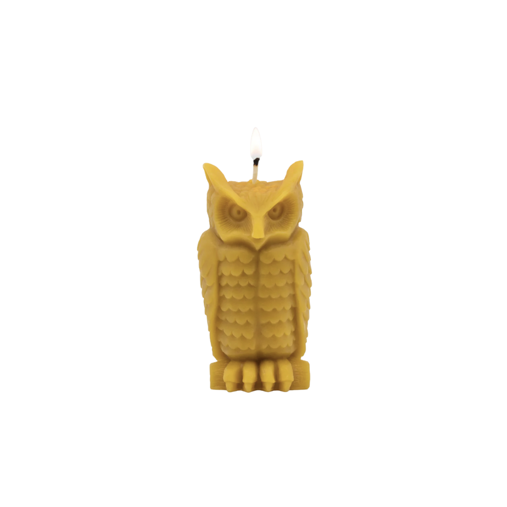 Beeswax Wise Owl
