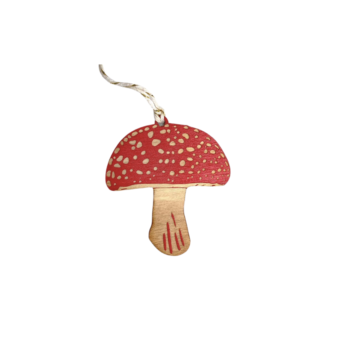 Amanita Mushroom Ornament