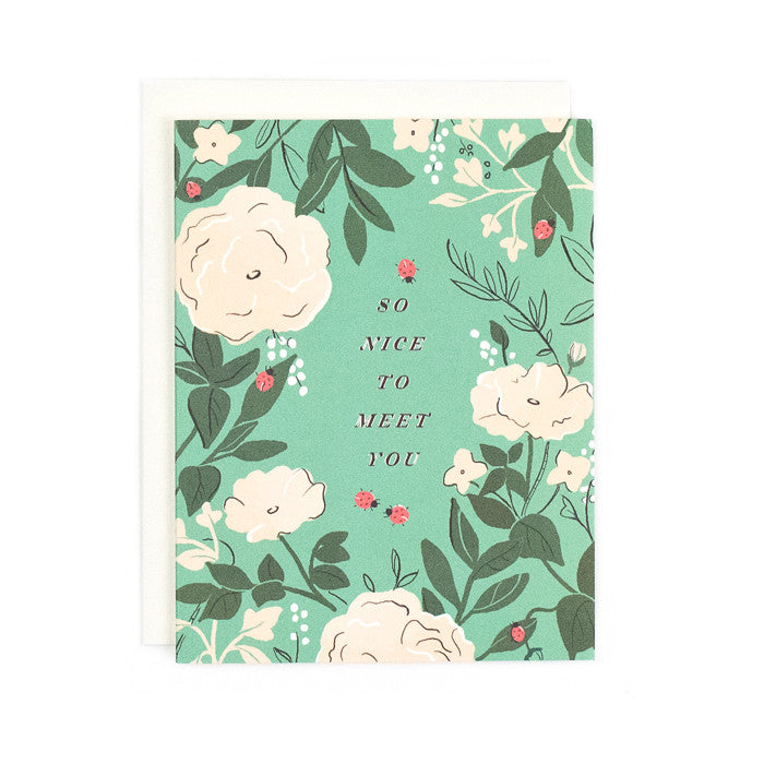 So Nice to Meet You card