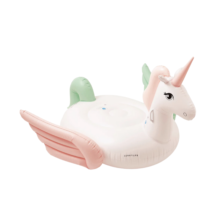 Luxe Ride-On Unicorn Pool Float in Ombre