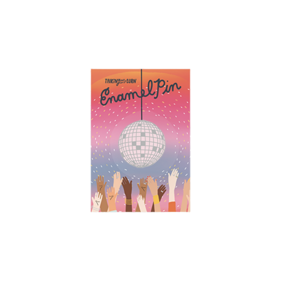 Disco Ball Enamel Pin
