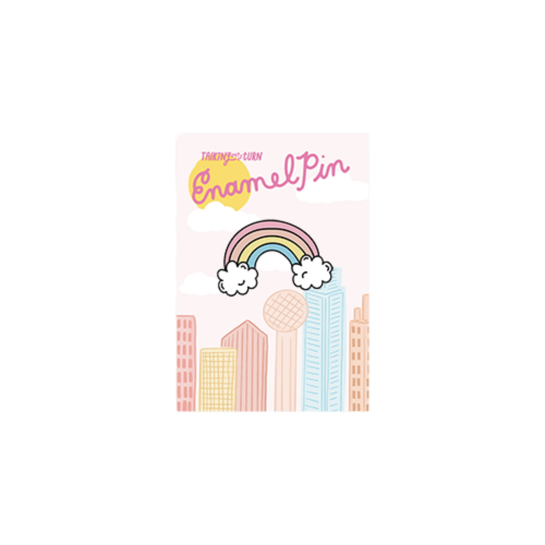 Rainbow Enamel Pin