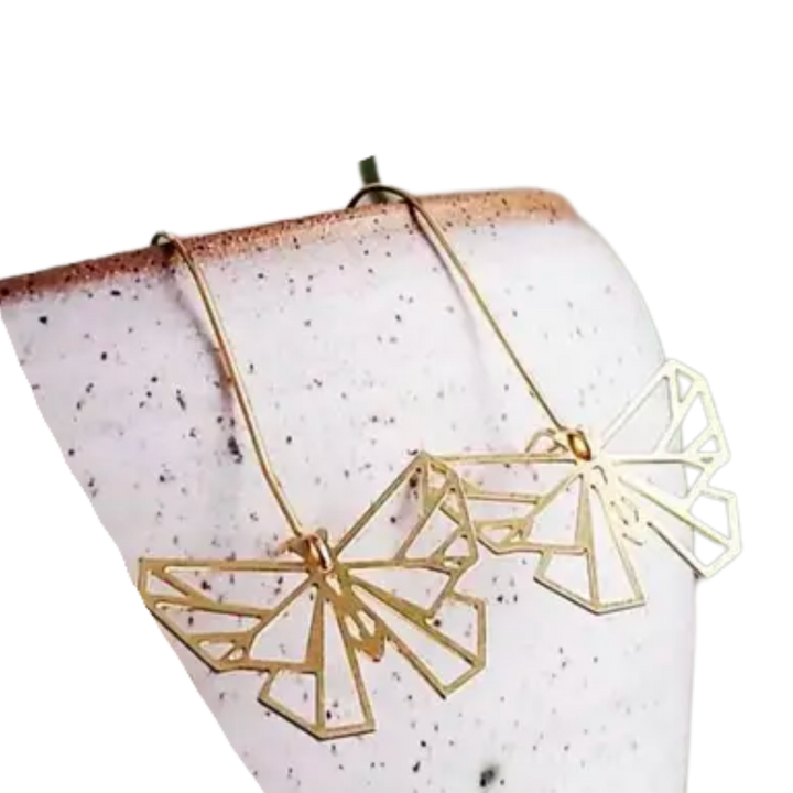 Butterfly Geometric Earrings