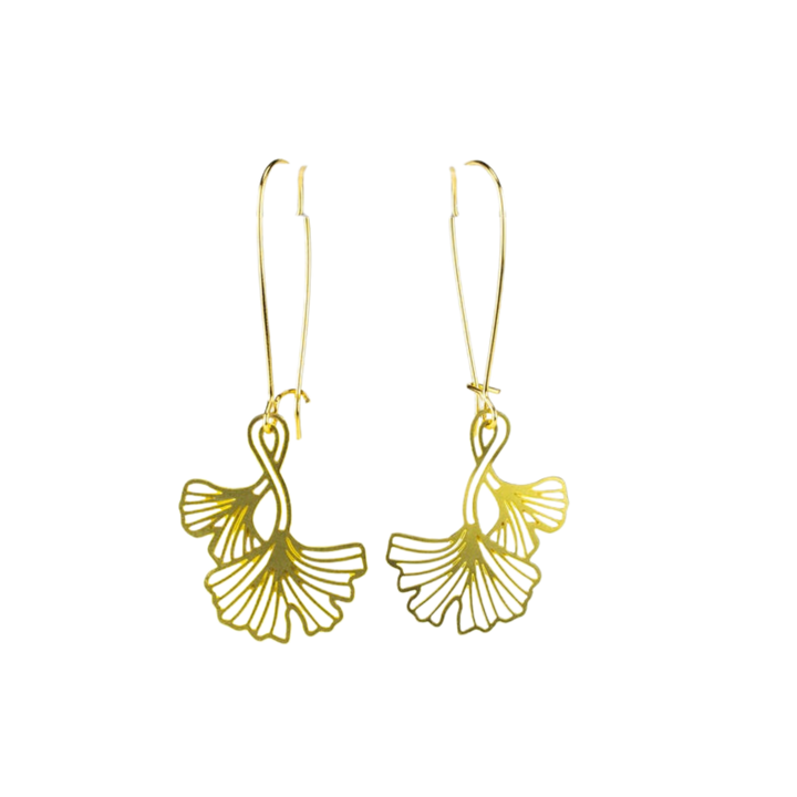 Ginkgo Leaves Earrings