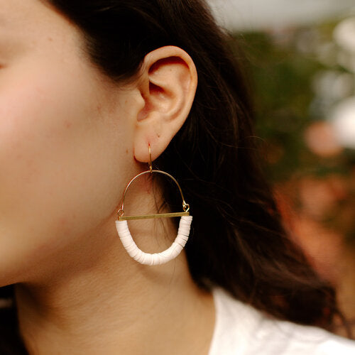 Beaded Terrain Earrings