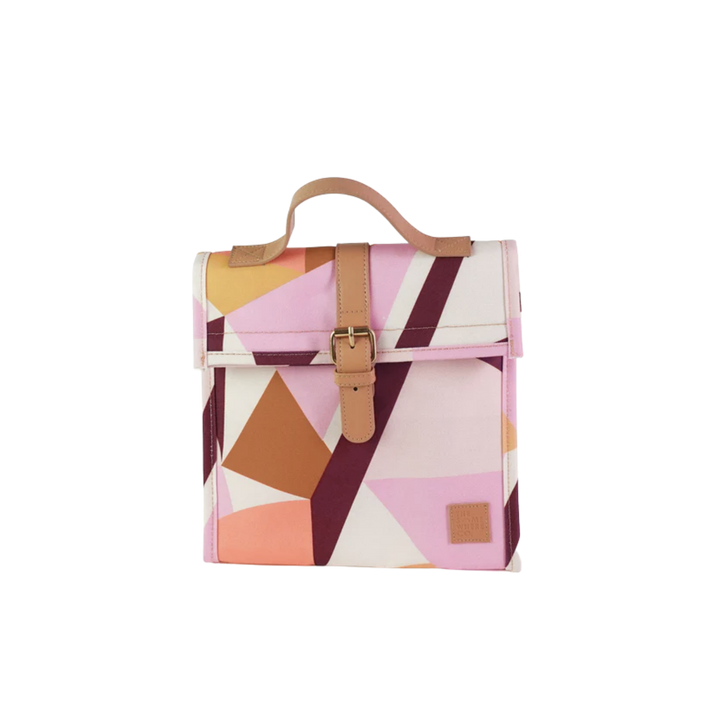 Kaleidoscope Lunch Satchel w/ Shoulder Strap