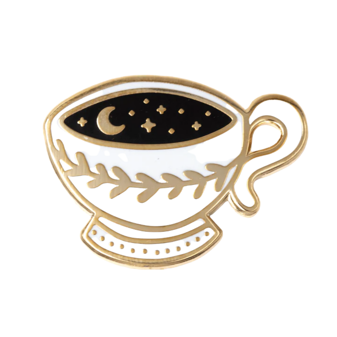 Nighty Night Tea Enamel Pin